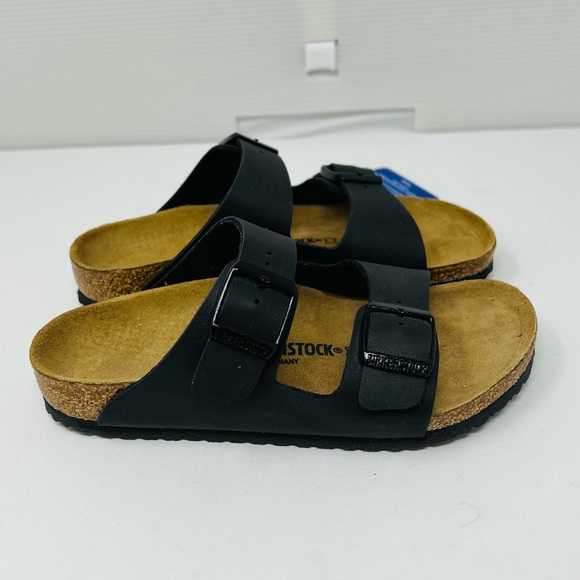 Birkenstock Other - BIRKENSTOCK**Black Leather Arizona Sandals**US 13;1**$75